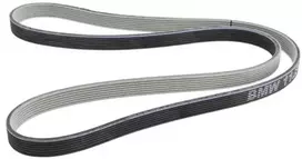 BMW F07 F10 F11 F01 F02 X5 E70 X6 E71 Ribbed V Belt Originalus 11288477789