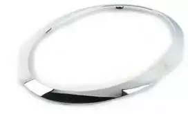 BMW MINI Cooper F55 F56 F57 Chromuotas žibintų apdailos žiedas O/S dešinė originali 51137300632