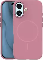 Dėklas Telforceone Silicone Thin Mag case for iPhone 17 6,3' rose