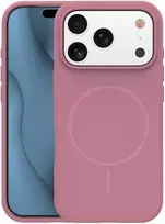 Dėklas Telforceone Silicone Thin Mag case for iPhone 17 Pro 6,3' rose