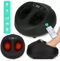 Elektrinis pėdų masažuoklis su šildymo funkcija, refleksologija, 3 režimai, nuotolinio valdymo pultas, 40W, KADEN