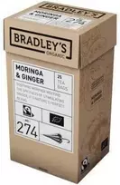 Paulig Pro Ekologiška Bradley´s arbata, moringų su imbieru, 25pak, nr. 274