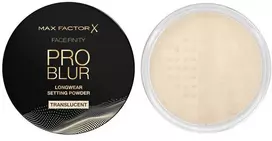 „Max Factor Facefinity Pro Blur Longwear“ fiksuojanti pudra, permatoma