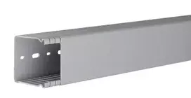 Hager Polo BA66006007030B tehaselito šukuotas kanalas BA6 60x60mm PVC pilkas BA66006007030B /2m/
