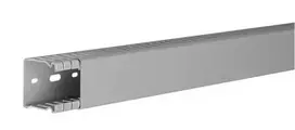 Hager Polo BA64004007030B tehaselito šukuotas kanalas BA6 40x40mm PVC pilkas BA64004007030B /2m/