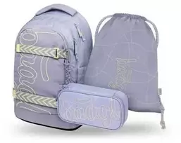 Baagl mokyklinės kuprinės rinkinys paaugliams Skate Max, reguliuojama nugara, 31 l, A-36085