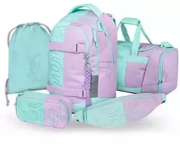 Baagl mokyklinė kuprinė 30 l su kompiuterio skyriumi ir riedlentės laikikliu, ergonomiška, M dydis