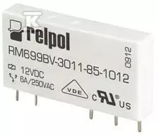 Relpol MINIATŪRINĖ RELĖ SPDT ritė 12VDC