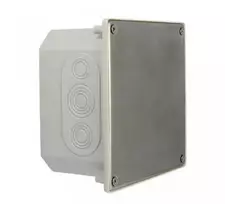 Elektro Plast 64.160 Ppt-EH160 INOX sieninė dėžė, hermetiška, IK10 IP65, nerūdijančio plieno dangtis 64.160