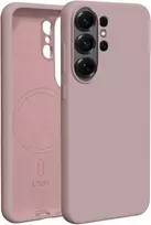 Telforceone Etteri Silicone Mag dėklas, skirtas Samsung Galaxy S26 Ultra šviesiai rožinis