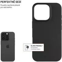 Fixed Dėklas żelowy TPU FIXED ReStory dla Apple iPhone 17 Pro, juoda