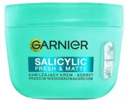 Garnier Salicilinis gaivusis ir matinis drėkinamasis kremas – šerbetas nuo odos netobulumų 85 ml