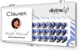 Clavier Divine Lift by Marta „Zmalowana” Parciak kępki rzęs – natychmiastowy lifting i zagęszczenie 10-13mm