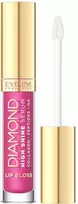 Romnd „Eveline Cosmetics Diamond High Shine Serum“ lūpų blizgis-serumas 19 fuksijos spalvos 5 ml