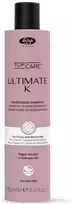 Lisap Top Care Ultimate K šampūnas, išlyginantis plaukus, 250 ml