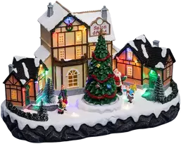 Fééric Lights and Christmas Kalėdų gimimo kavinė su LED apšvietimu