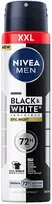 Nivea Men Juodas & Baltas Invisible Epic Night antyperspirant spray 250ml