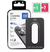 BlueStar Szkło na aparat Mėlynas STAR Easy Install do SAMSUNG A56 juoda