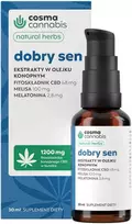 Cosma Cannabis Dobry Sen ekstraktai kanapių aliejuje 30 ml
