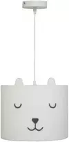 Atmosphera Lamp Lubinis šviestuvas vaikų kambariui TOXEY, meškiukas su ausytėmis, Ø 28 cm
