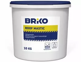 Hidroizoliacinė mastika Briko, 10 kg, juodos spalvos.