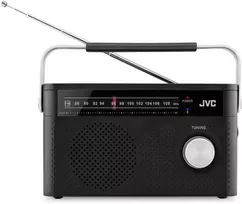 JVC RA-E315B Portable radio Juodas