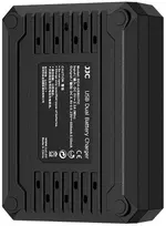 Akumuliatorių Įkroviklis - JJC DCH W126TC USB Dvigubas Įkroviklis Fuji NP W126 Akumuliatoriams Juodas