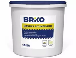 Briko BRIKO BITUMEN GLUE MASTIC 10KG