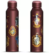 Pyramid Harry Potter (Colourful Crest) metalinis vandens buteliukas (560ml)