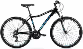 Dviratis Romet Rambler R6.0 JR 2025 juodas-mėlynas-sidabrinis-17" / M (Dydis: 17" / M)