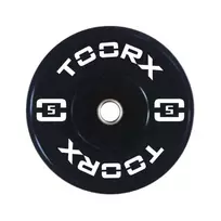 None Svorio plokštė TOORX Bumper Plate Absolute, 50 mm, 5kg