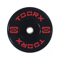 None Svorio plokštė TOORX Bumper Plate Absolute, 50 mm, 25 kg