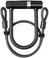None U-lock AXA Newton Mini+Cable 100*8, with steel cable