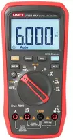 Matuoklis - Uni-T UT15B MAX True RMS Skaitmeninis Multimetras 1000V 10A 60MΩ, Juoda/Raudona