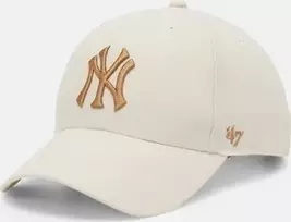 Kepurė 47brand 47 Brand MLB New York Yankees Cap B-MVPSP17WBP-NTU Beżowe Vienas dydis
