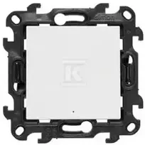 Kontakt-Simon Simon 24 Vieno mygtuko jungiklis su LED foniniu apšvietimu balta NP1L.01/11
