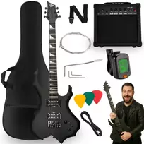 V-TONE EGS 39MBK gitara elektrinė 4/4 juoda ma