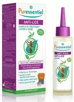 Puressentiel Head Lice Radical Treatment Losjonas With Šukos Šampūnas, 100 ml
