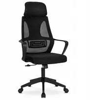 ROB juoda ergonominė biuro kėdė
