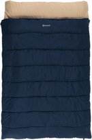 Outwell Contour Lux Deep Blue | Sleeping Bag | 220 x 145 cm | -22 to 12 °C | Both Side Zipper 230492 | 5709388158925