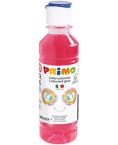 Spalvoti skaidrūs klijai PRIMO, fluorescencinės rožinės spalvos, 240 ml