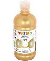Guašas PRIMO, auksinės spalvos, 500 ml