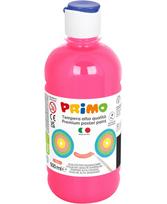 Premium guašas PRIMO, fluorescencinės ryškiai rožinės spalvos, 500 ml