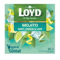 Vaisinė arbata LOYD, mojito skonio, 20 x 1.7g