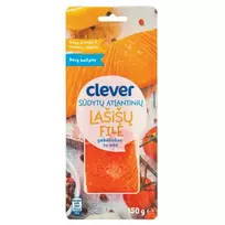 CLEVER Sūdytas lašišos filė gabaliukas 150G