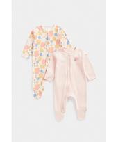MOTHERCARE šliaužtinukas ilgomis rankovėmis 2 vnt., FC089