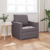 Sofa lova 60cm Pilka Dirbtinė Oda