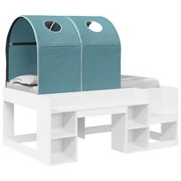 Lovos su Tuneliu 4 pcs Balta ir šviesiai mėlyna