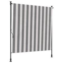Lauko Ritininė Žaliuzė Antracito ir baltos 200 x 270 cm