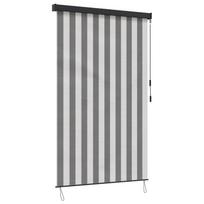 Roletas Antracito ir baltos 80 x 250 cm Audinys ir aliuminis